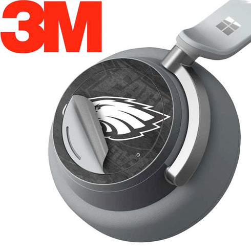 NFL Philadelphia Eagles Black & White Surface Headphones Skin
